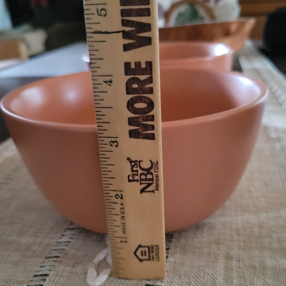 Rust Colored Avesta Soup/Salad Bowls Set Of 2 New Great Size - Picture 7 of 8
